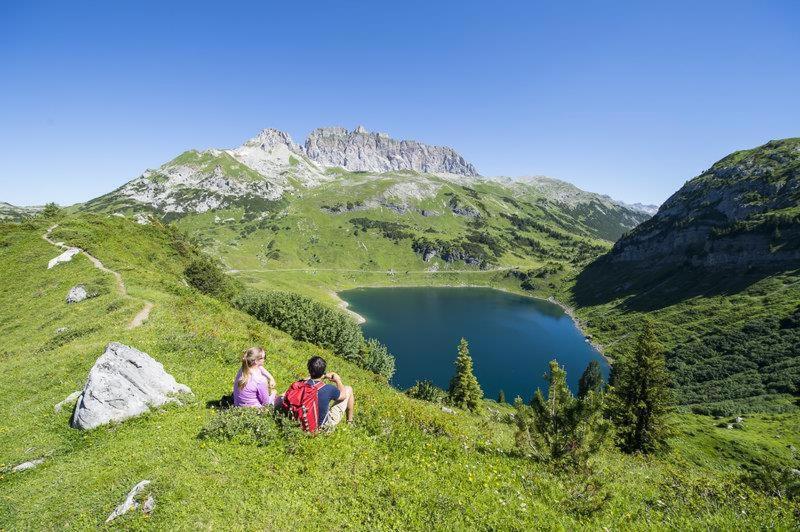 Apartment Hoamelig Wald am Arlberg Exteriör bild